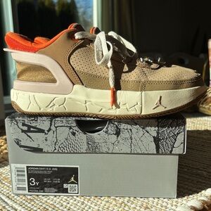 Jordan Day E.O. Sneakers in Brown and Orange